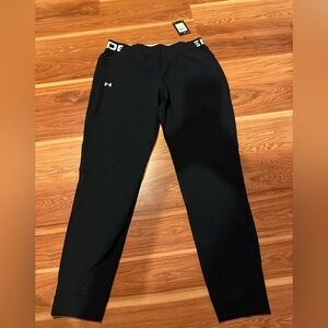 Under Armour Black Logo Waistband lightweight pant